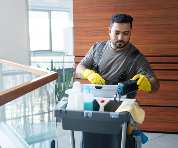 Dust Off Cleaning professional team