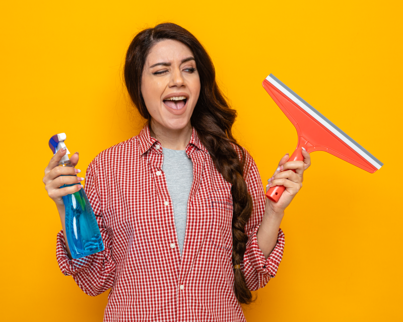 Professional Dust Off Cleaning team
